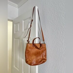 Madewell The Transport Crossbody Leather Tote Bag